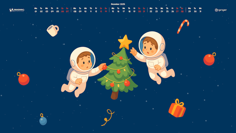 A Sparkle Of December Magic (2025 Wallpapers Edition)